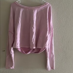 Light Pink Long Sleeve Top